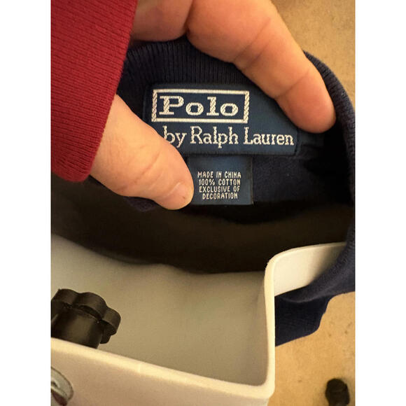 Polo by Ralph Lauren Big Pony Navy Short Sleeve Shirt. Size XL - Picture 2 of 7
